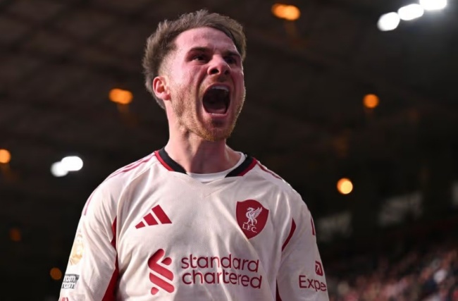 Ảnh bài viết Mac Allister là ngọn hải đăng của Liverpool trong giông bão