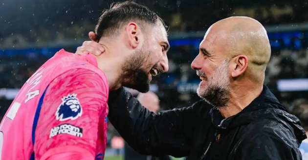 Pep Guardiola d&agrave;nh những lời khen ngợi cho Gianluigi Donnarumma.