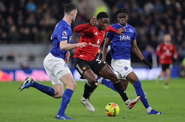 Tiền vệ trung tâm: Kobbie Mainoo - 7.5 điểm Một trận đấu tròn vai của tài năng trẻ người Anh. Dù không có nhiều pha xử lý mang tính đột biến cao, Mainoo vẫn duy trì được sự kết nối nhịp nhàng giữa các tuyến và thực hiện những pha thoát pressing ổn định để giải tỏa áp lực cho hàng thủ.