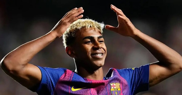 Barca từng từ chối b&aacute;n Yamal cho PSG.