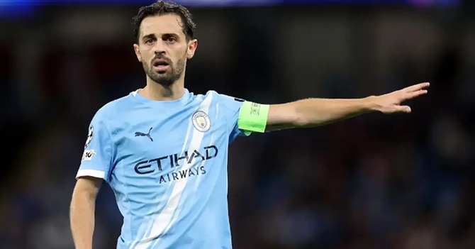 Ảnh bài viết Man City nguy cơ mất trắng Bernardo Silva