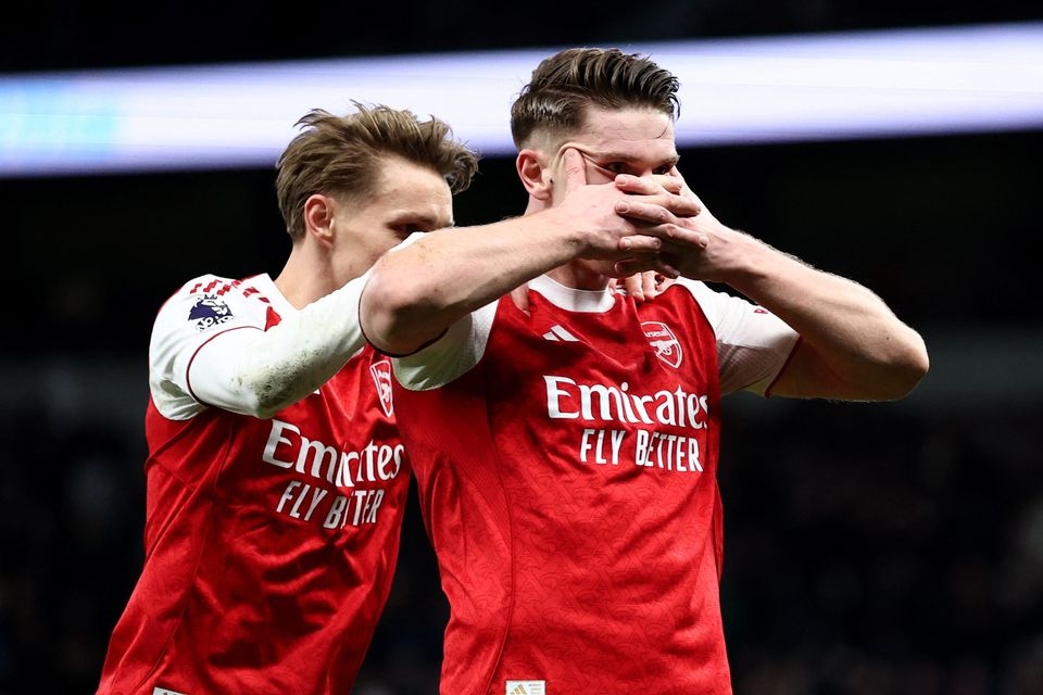 Viktor Gyokeres vừa c&oacute; m&agrave;n tr&igrave;nh diễn ấn tượng trước Tottenham.