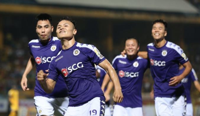 D&agrave;n tuyển thủ Quốc gia gi&uacute;p H&agrave; Nội FC thống trị V.League.
