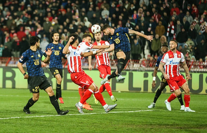 Ảnh bài viết Giroud không chiến dũng mãnh, Lille ngược dòng vào vòng 16 đội Europa League