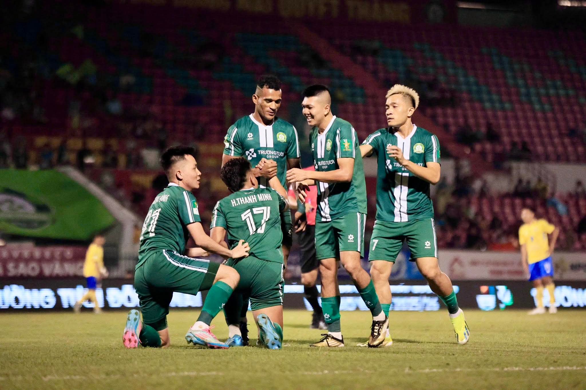 Đồng Nai thể hiện sức mạnh.