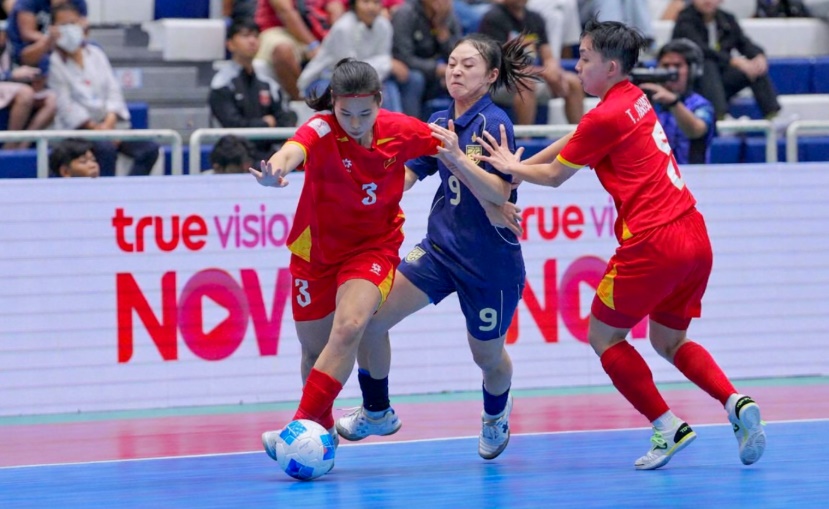 Ảnh bài viết Thua Thái Lan 2-4, futsal nữ Việt Nam dừng bước ở bán kết