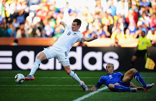 New Zealand từng cầm h&ograve;a &Yacute; tại World Cup.