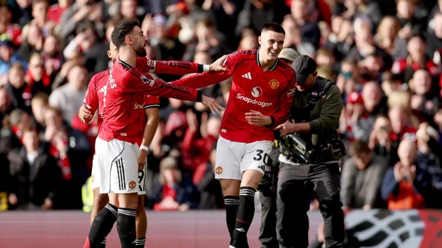 Ảnh bài viết 5 điểm nhấn MU 2-1 Palace: Nghịch lý Lacroix; Đẳng cấp Bruno