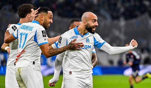 Marseille đ&aacute;nh bại Lyon trong những ph&uacute;t b&ugrave; giờ hiệp hai.