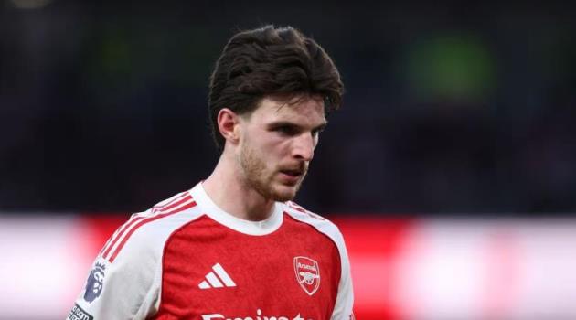 Ảnh bài viết Arteta lo lắng khi Declan Rice tự xin thay ra ở trận thắng Chelsea