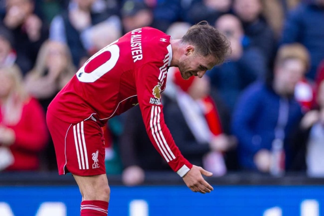 Ảnh bài viết Mac Allister đứng trước cột mốc lịch sử ở trận gặp Wolves