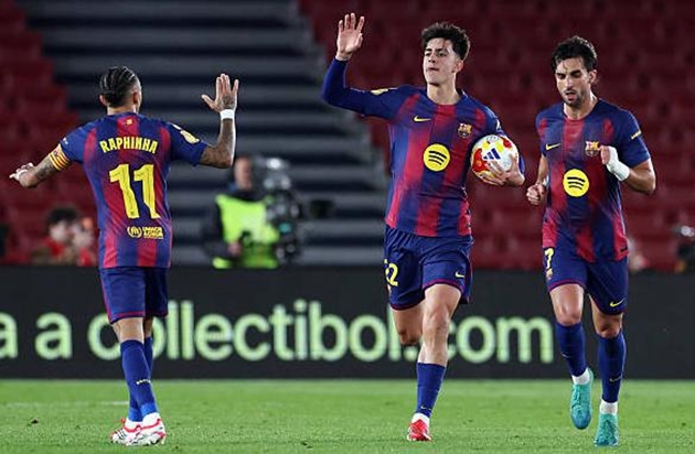 Barcelona chơi nỗ lực ở trận b&aacute;n kết lượt về C&uacute;p nh&agrave; Vua.