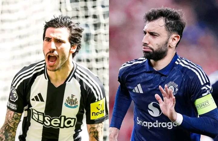 Ảnh bài viết St James’ Park chờ cuộc so tài giữa Bruno Fernandes và Tonali