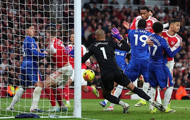 Arsenal cực kỳ lợi hại ở các tình huống cố định.