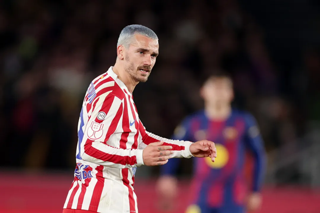 Griezmann v&agrave; c&aacute;c đồng đội hướng đến ng&ocirc;i vương Copa del Rey.