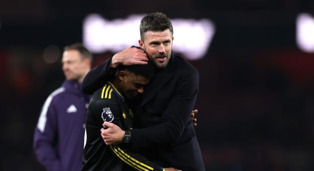 Ảnh bài viết Mất suất đá chính, Amad Diallo vẫn được Carrick khen hết lời