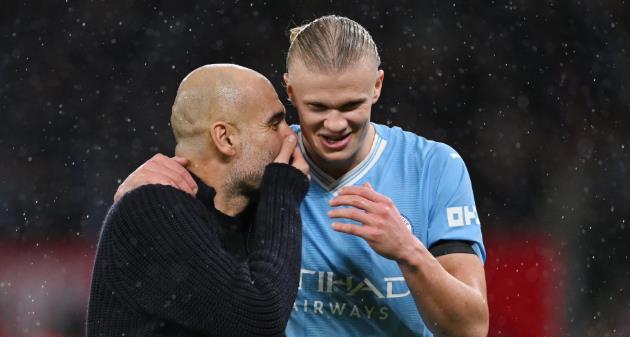 Haaland l&agrave; tr&ograve; cưng của Pep.