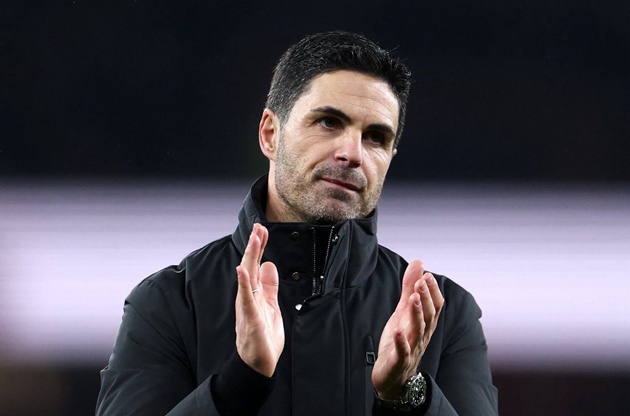 HLV Arteta h&agrave;i l&ograve;ng với m&agrave;n thể hiện của c&aacute;c học tr&ograve; trước Brighton.