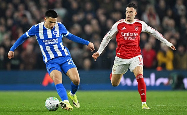 Gabriel Martinelli (5/10): Kh&ocirc;ng để lại dấu ấn n&agrave;o thực sự. Chăm chỉ di chuyển nhưng ho&agrave;n to&agrave;n v&ocirc; hại b&ecirc;n c&aacute;nh tr&aacute;i.