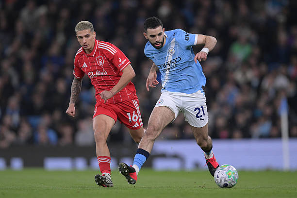 Rayan Ait Nouri — 6.4: Khả năng phòng thủ đáng báo động khi không thể áp sát Ola Aina trong tình huống dẫn đến bàn thua của đội chủ nhà. Dấu ấn duy nhất giúp hậu vệ này gỡ gạc lại màn trình diễn mờ nhạt là đường kiến tạo cho Rodri lập công trước khi bị thay ra.