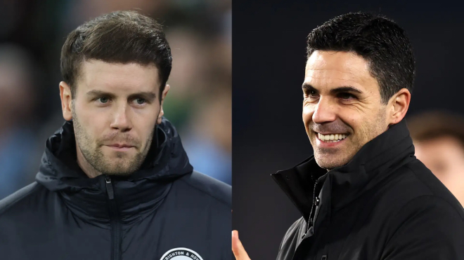 Nghệ thuật hắc &aacute;m của Arteta vấp phải sự chỉ tr&iacute;ch từ Hurzeler.