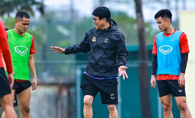 Ảnh bài viết HLV Vũ Tiến Thành dẫn dắt buổi tập đầu tiên tại Ninh Bình FC