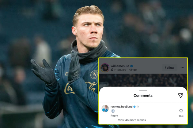 H&agrave;nh động của Hojlund bị CĐV đ&aacute;nh gi&aacute; l&agrave; thiếu t&ocirc;n trọng MU.