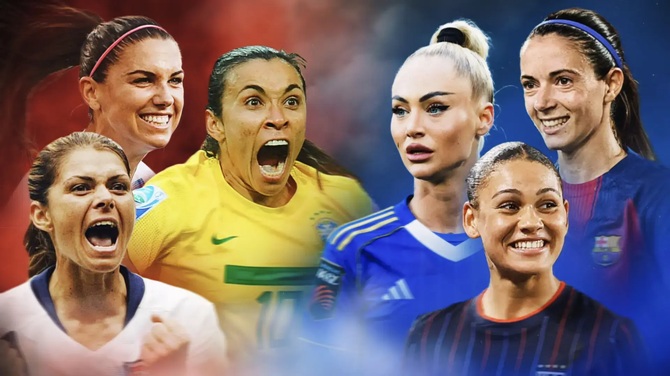 Nhiều cầu thủ nữ đ&atilde; c&oacute; thể sống tốt bằng nghề đ&aacute; b&oacute;ng.