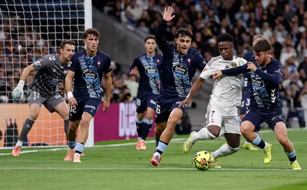 Ảnh bài viết Soi trận Celta Vigo vs Real Madrid: Vinicius đơn độc gánh đội