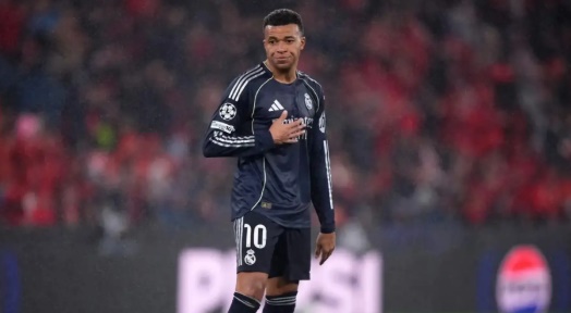 Mbappe có thể sẽ không đủ điều kiện để ra sân ở trận lượt đi vòng 16 đội Champions League.