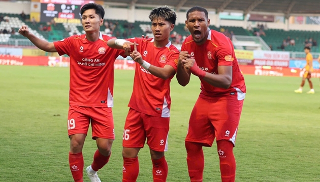 Ảnh bài viết Công An TPHCM đánh bại HAGL nhờ bàn thắng duy nhất của Khoa Ngô