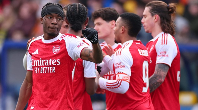 Ảnh bài viết Madueke chuộc lỗi giúp Arsenal cán mốc lịch sử