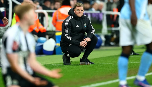 Eddi Howe thừa nhận Newcastle đ&atilde; qu&aacute; mệt moitr.