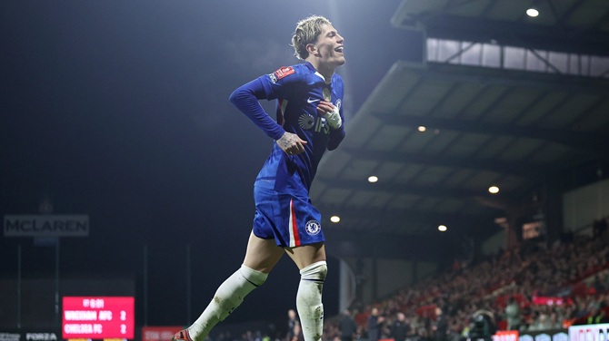 Garnacho đ&atilde; chơi năng nổ trong 120 ph&uacute;t.