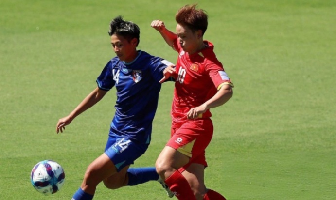 Tuyển Nữ Việt Nam bất ngờ thất bại trước Đ&agrave;i Bắc Trung Hoa.