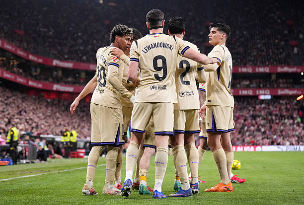 Barca ra về với 3 điểm trọn vẹn trong tay.