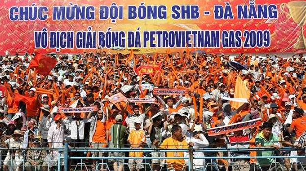 Đ&agrave; Nẵng v&ocirc; địch V.League 2009.