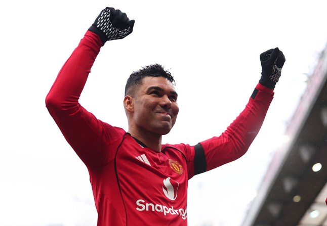 Casemiro đang thi đấu ấn tượng dưới sự dẫn dắt của Carrick. 