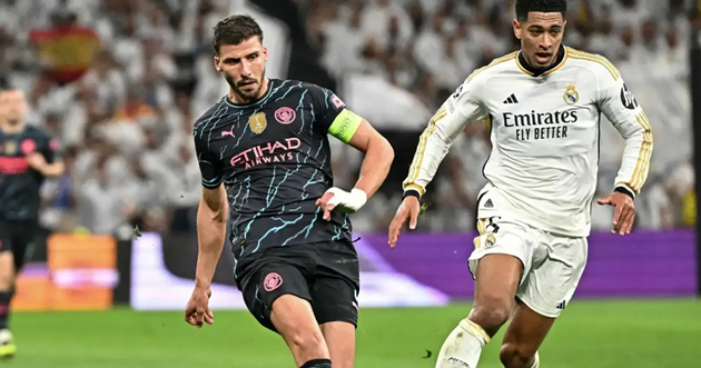 Ruben Dias v&agrave; c&aacute;c đồng đội sẽ một lần nữa chạm tr&aacute;n Real ở Champions League.