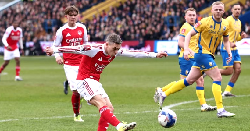 Ảnh bài viết Đã đến lúc Arsenal chấm dứt lương duyên với Trossard