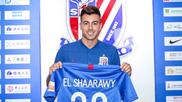 El Shaarawy kh&ocirc;ng đ&aacute;p ứng kỳ vọng của Shanghai Shenhua.