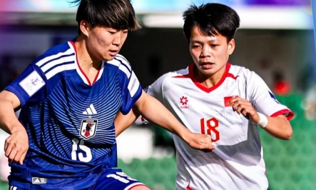 Tuyển nữ Việt Nam dừng bước ở Asian Cup 2026.