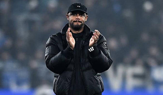 Vincent Kompany h&agrave;i l&ograve;ng với trận thắng của Bayern Munich.