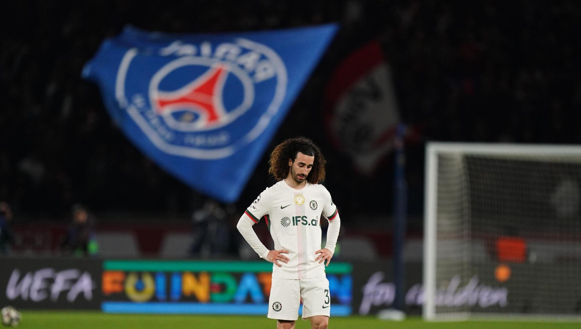 Marc Cucurella (5,2): Xử l&yacute; mối đe dọa từ Doue nhưng kh&ocirc;ng thể ngăn kết quả thảm hoạ cho đội kh&aacute;ch.