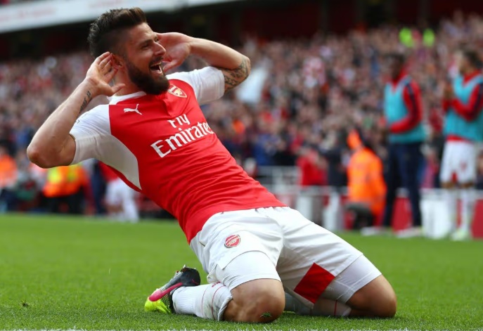 Giroud từng kh&ocirc;ng &iacute;t lần ghi b&agrave;n v&agrave;o lưới Villa trong qu&aacute; khứ.