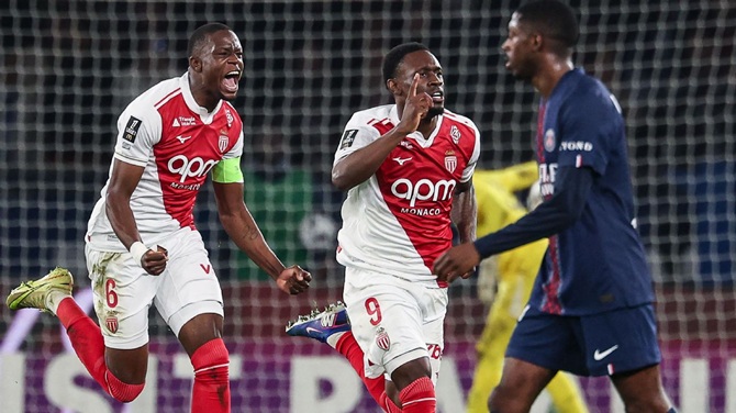Monaco vừa đ&aacute;nh bại PSG.