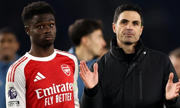 Ảnh bài viết Arteta chỉ ra 2 yếu tố khiến Bukayo Saka sa sút tại Arsenal