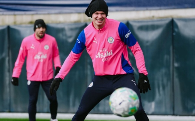 Man City cần Haaland tỏa s&aacute;ng.