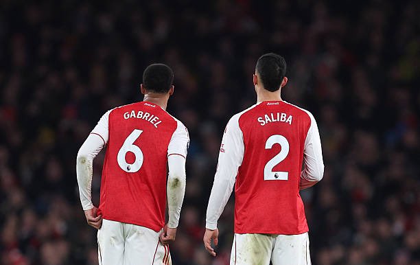 Ảnh bài viết Tấm khiên Saliba và Gabriel đứng sau vinh quang của Arsenal