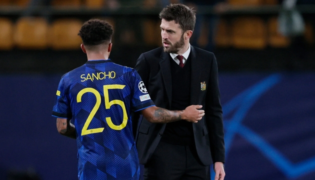 Ảnh bài viết Michael Carrick và thông điệp đanh thép từ sai lầm mang tên Sancho
